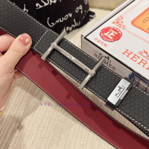 Hermes Hermès Material: Leather Belt with 100% Head Layer. The leather belt is guaranteed to m7uff0pn - Image 5