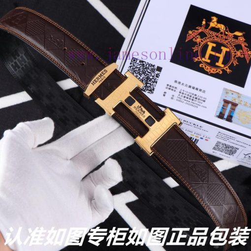 Hermes Her..mes️Identify and receive a punch as a giftMaterial: 100% head layer cowhide belt nj3xerxb - Image 2