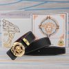 Belt belt Versace cowhide beltMen's belt material: 100% head layer cowhide belt, guaranteed x3bwgvkr