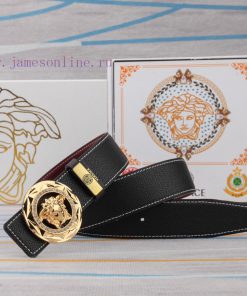 Belt belt Versace cowhide beltMen's belt material: 100% head layer cowhide belt, guaranteed x3bwgvkr