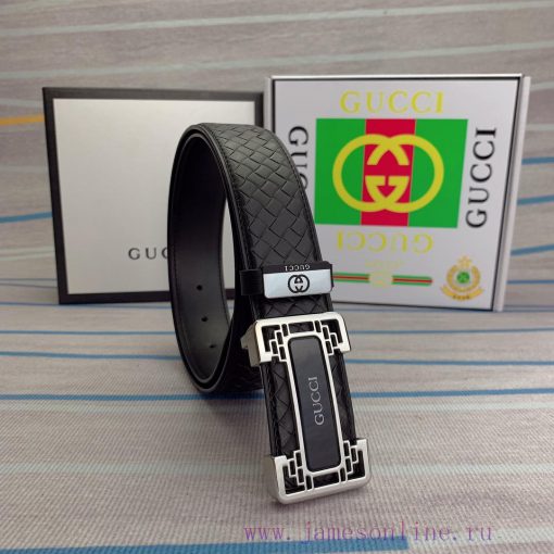 Gucci. Gucci Material: Leather Belt with 100% Head Layer. The leather belt is guaranteed to zoegmqrm - Image 2