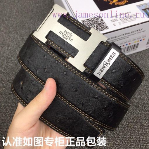 Hermes Hermes ostrich patternGrade: Italian imported 100% top layer cowhide, Hermes. Herm è wo6zxpa0 - Image 3