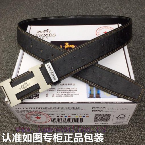 Hermes Hermes ostrich patternGrade: Italian imported 100% top layer cowhide, Hermes. Herm è wo6zxpa0 - Image 8