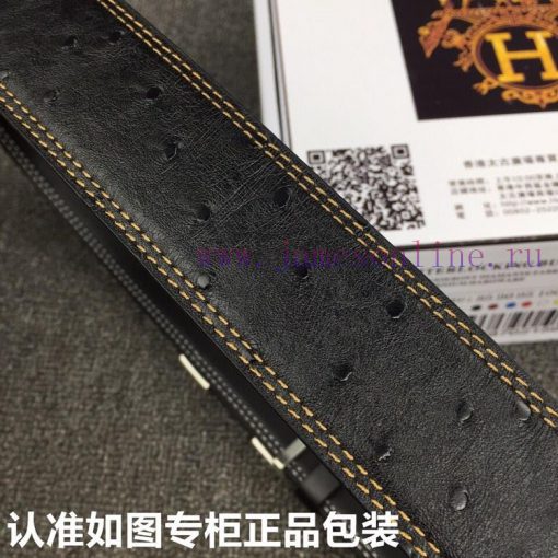 Hermes Hermes ostrich patternGrade: Italian imported 100% top layer cowhide, Hermes. Herm è wo6zxpa0 - Image 9