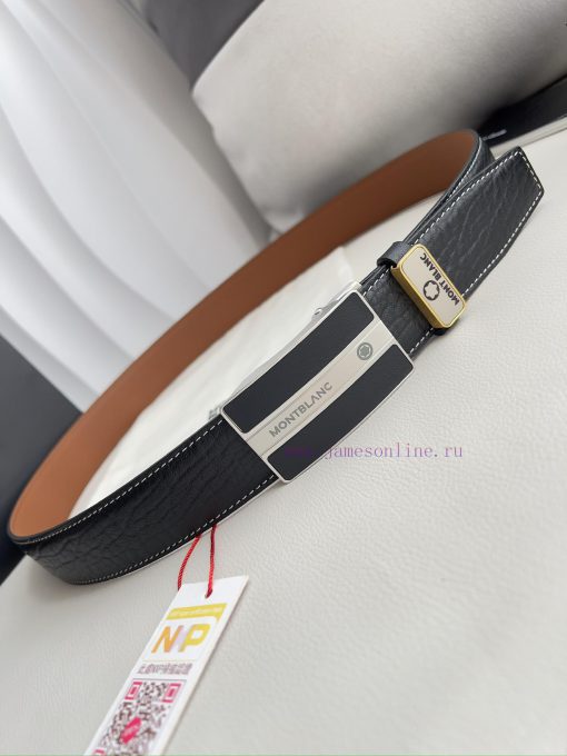 Montblanc Montblanc Belt Automatic BeltAutomatic belt, original new pure steel material auto 8iytc1v8 - Image 4