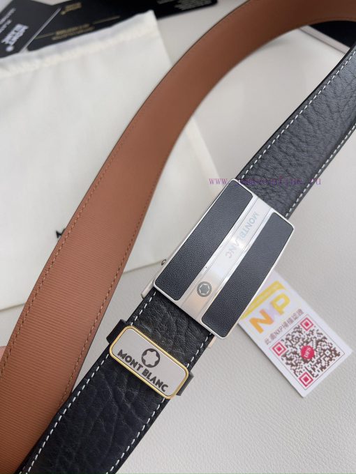 Montblanc Montblanc Belt Automatic BeltAutomatic belt, original new pure steel material auto 8iytc1v8 - Image 5