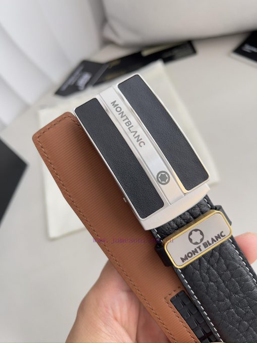 Montblanc Montblanc Belt Automatic BeltAutomatic belt, original new pure steel material auto 8iytc1v8 - Image 7