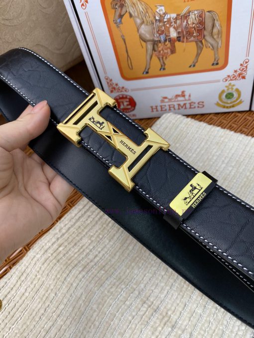 Hermes Hermès CMaterial: Leather Belt with 100% Head Layer. The leather belt is guaranteed t 6opu5pob - Image 5