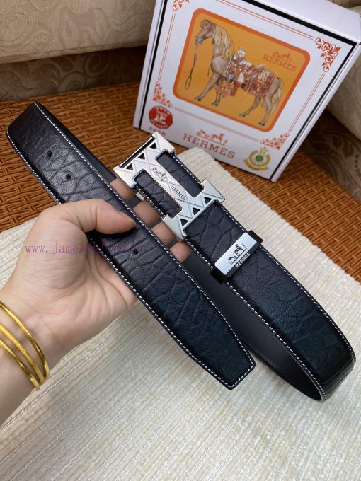 Hermes Hermès CMaterial: Leather Belt with 100% Head Layer. The leather belt is guaranteed t iwitd0zm - Image 7