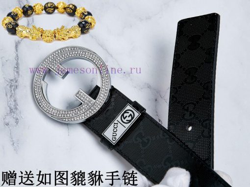 Belt Gucci GucciThe waistband is made of 100% cowhide, ensuring that the genuine leather 24k avrkf11h - Image 9