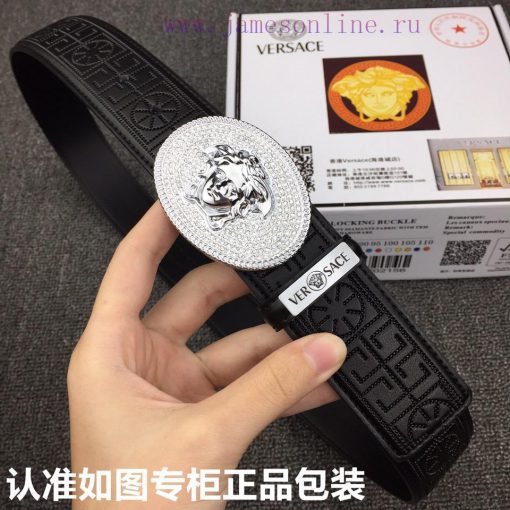 Versace. Versace set with diamondsGrade: Italian imported 100% top layer cowhide, Versace VE 09nl50g0 - Image 2