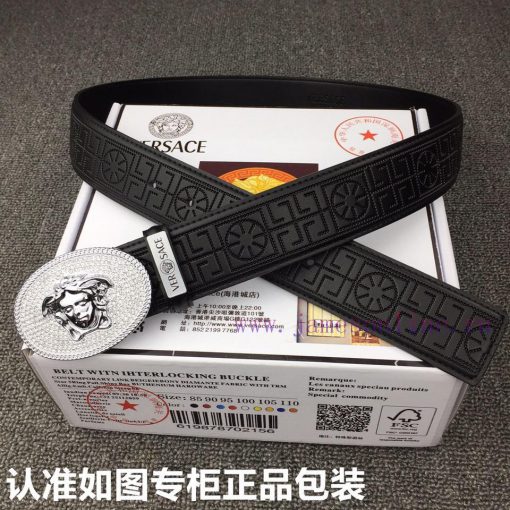 Versace. Versace set with diamondsGrade: Italian imported 100% top layer cowhide, Versace VE 09nl50g0 - Image 4
