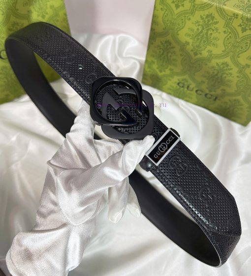 Belt Gucci Gucci️The waistband is made of 100% cowhide, ensuring genuine leather. The 24k du i7leanp9 - Image 4