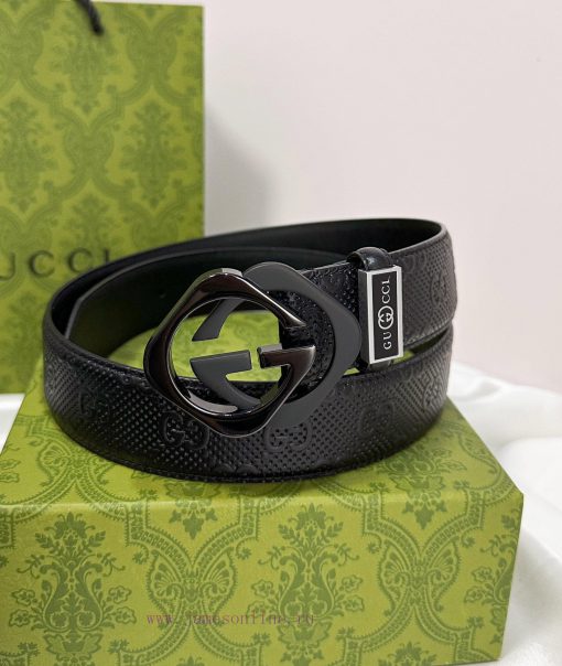Belt Gucci Gucci️The waistband is made of 100% cowhide, ensuring genuine leather. The 24k du i7leanp9 - Image 5