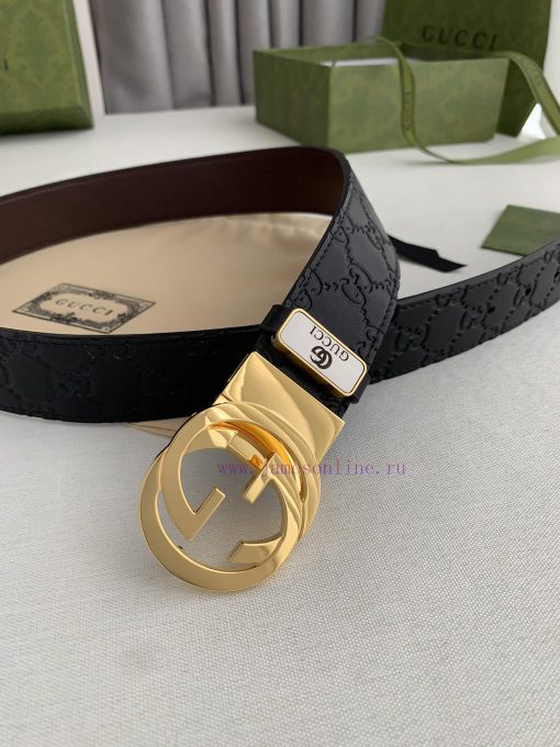 Gucci. Gucci️Double sided cowhide with rotating buckle on both sides, photographed in person 6r6zejbt - Image 7