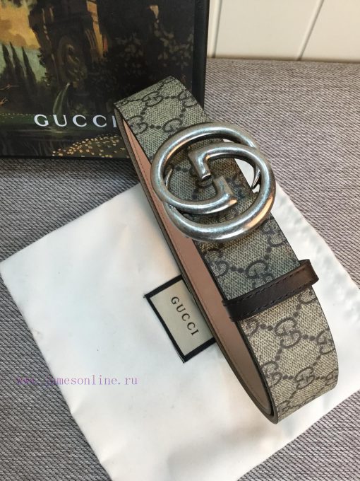 Gucci fabric, lined with a top layer of cowhide tree cream frosted bottom, paired with buckl znbig6k6