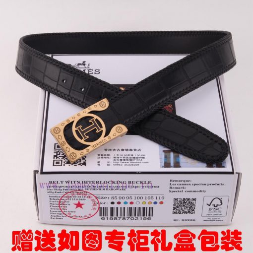 Belts from Herm è s Her...️The waist belt is made of 100% cowhide, ensuring that the genuine zfyl2pnz - Image 10