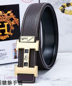 Belts from Herm è s Her...The waistband is made of 100% cowhide, ensuring that the genuine l n2vowlbb