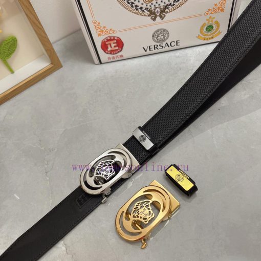 Versace automatic beltMaterial: Leather Belt with 100% Head Layer. The leather belt is guara dn09f3ax - Image 2