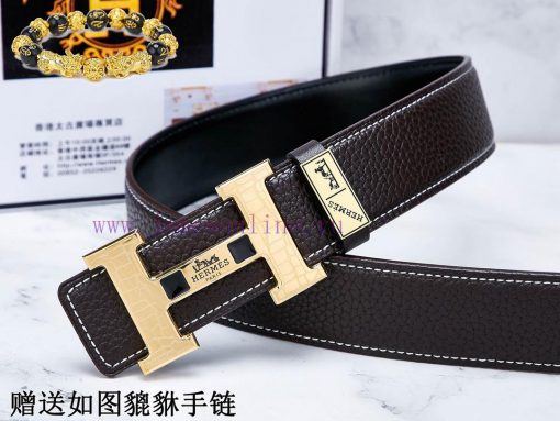 Belts from Herm è s Her...The waistband is made of 100% cowhide, ensuring that the genuine l n2vowlbb - Image 8