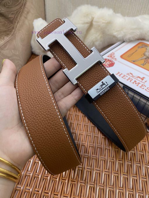 Hermes Hermès Material: Leather Belt with 100% Head Layer. The leather belt is guaranteed to 49pf18ix - Image 3