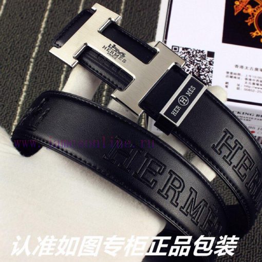 Hermes Her..mes️Identify and receive a punch as a giftMaterial: 100% head layer cowhide belt gymnwjtq - Image 6
