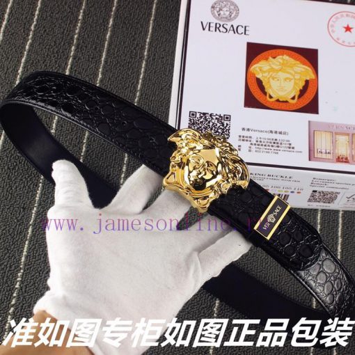 Versace Ver... sace ️ Crocodile patternIdentify and receive a punch as a giftThe material is uj8k12je