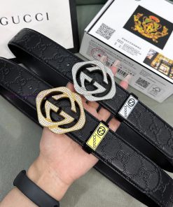 Belt Gucci Gucci ️ Diamond studdedBelt made of 100% head layer cowhide, guaranteed genuine l cprqh8z1