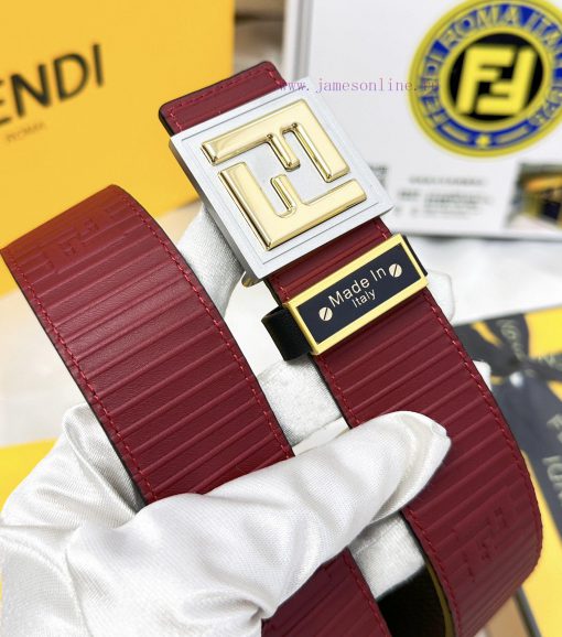 Belt FENDI Fendi ReproductionThe waistband is made of 100% cowhide, ensuring a double layere 3il2rnsl - Image 5