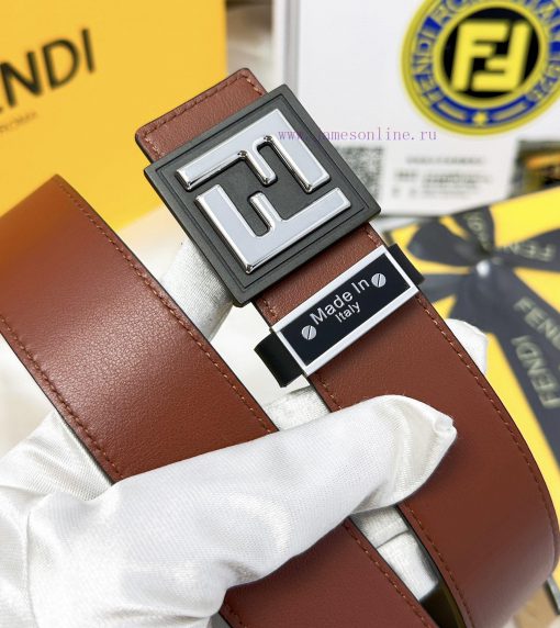 Belt FENDI Fendi ReproductionThe waistband is made of 100% cowhide, ensuring a double layere 3il2rnsl - Image 6