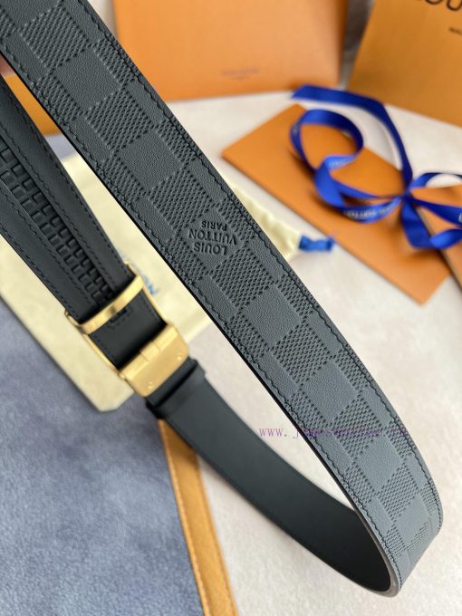 LV... Louis Vuitton Belt ️ Automatic BeltAutomatic buckle, made of pure steel material, with cad3mm5v - Image 6