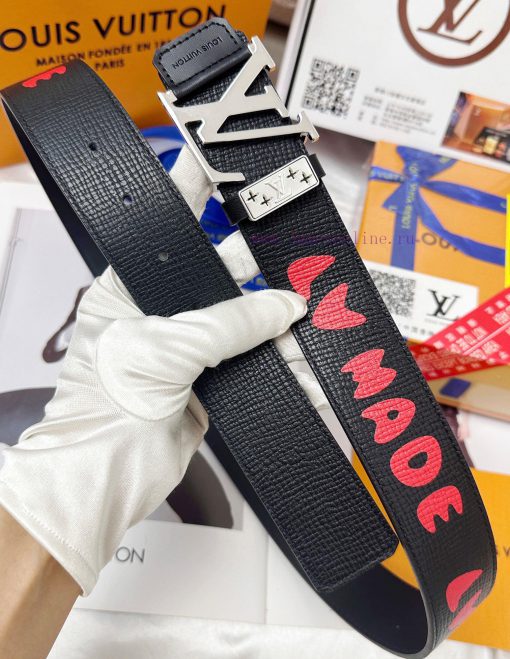 Belt LV Louis Vuitton Top Remakes-The waistband is made of 100% imported original cowhide, e jmqojj86 - Image 5