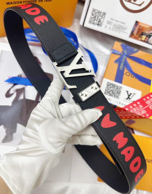 Belt LV Louis Vuitton Top Remakes-The waistband is made of 100% imported original cowhide, e jmqojj86 - Image 7