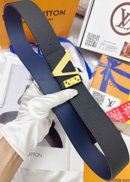 Belt LV Louis Vuitton Top Remakes-The belt is made of 100% imported original cowhide, ensuri yrg18r6r - Image 9