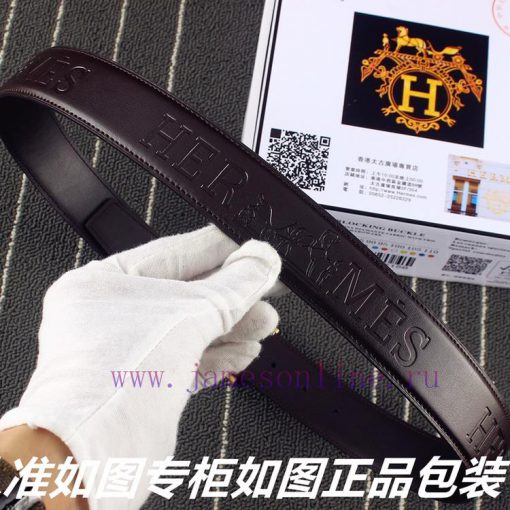 Hermes Her..mesIdentify and receive a punch as a giftMaterial: 100% head layer cowhide belt, lbhokgfk - Image 8