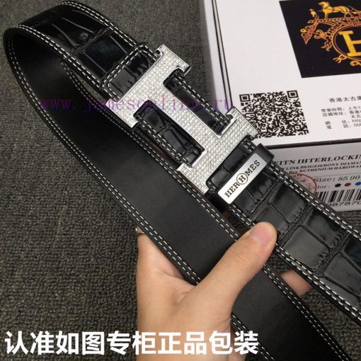 Hermes Hermes set with diamondsGrade: Italian imported 100% top layer cowhide, Hermes. Herm xltgsef8 - Image 6