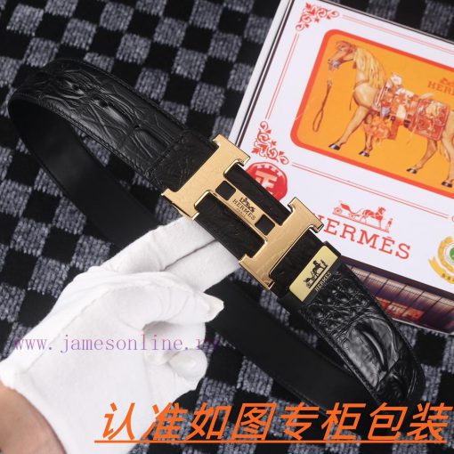 Men's belt HermesMen's leather belt is made of 100% head layer cowhide, ensuring that the 24 bdz3z0q6 - Image 5