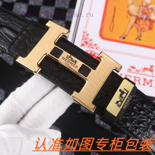 Men's belt HermesMen's leather belt is made of 100% head layer cowhide, ensuring that the 24 bdz3z0q6 - Image 8