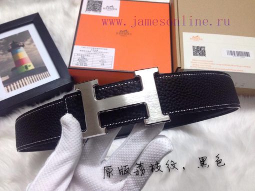 Classic Hermes Classic, double-sided cowhide, lychee patterned leather surface, paired with 6ocyuyvf