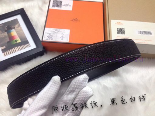 Classic Hermes Classic, double-sided cowhide, lychee patterned leather surface, paired with 6ocyuyvf - Image 5