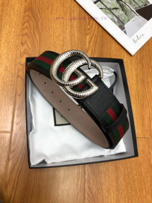 Gucci woven tape with top layer cowhide edge and tail Inner lining with cowhide tree cream f il3peq0g