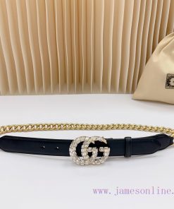 3.0cm Gucci new belt, double-sided top layer cowhide material, length 0.75.80.85.90. Euro, c 6434jhzi