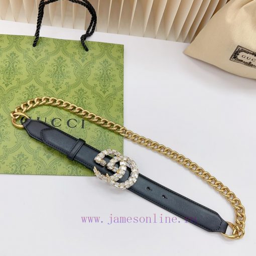3.0cm Gucci new belt, double-sided top layer cowhide material, length 0.75.80.85.90. Euro, c 6434jhzi - Image 4