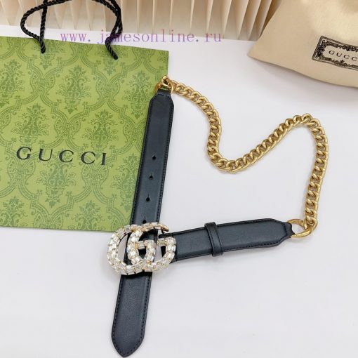 3.0cm Gucci new belt, double-sided top layer cowhide material, length 0.75.80.85.90. Euro, c 6434jhzi - Image 7
