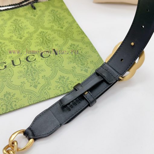 3.0cm Gucci new belt, double-sided top layer cowhide material, length 0.75.80.85.90. Euro, c isohr9cc - Image 9