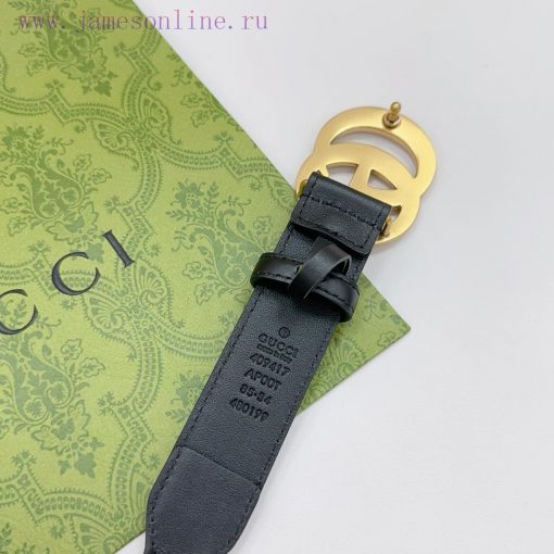 3.0cm Gucci new belt, double-sided top layer cowhide material, length 0.75.80.85.90. Euro, c isohr9cc - Image 10