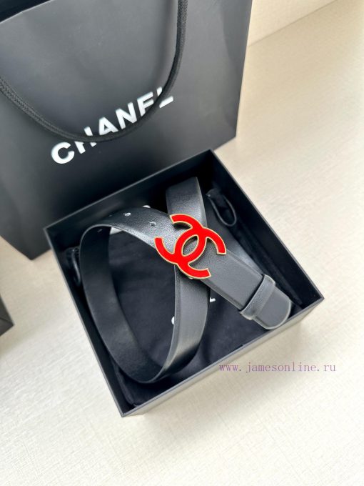 Width 3.0cm Chanel imported soft calf leather with clear grain, accessories gold silver/meta ud7pdqjf - Image 5