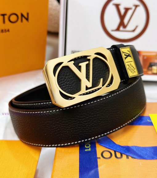 Belt LV Louis Vuitton Top Remakes-The waistband is made of 100% cowhide, ensuring a genuine mvnz52om