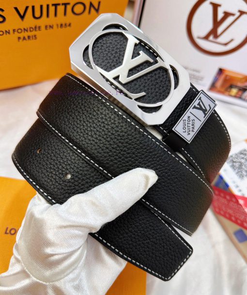 Belt LV Louis Vuitton Top Remakes-The waistband is made of 100% cowhide, ensuring a genuine ois37ilh - Image 5