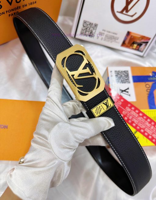 Belt LV Louis Vuitton Top Remakes-The waistband is made of 100% cowhide, ensuring a genuine ois37ilh - Image 10